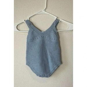 Stella McCartney Baby Knitted Romper Size 9 Mo.